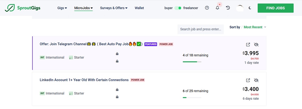 is sproutgigs real or fake