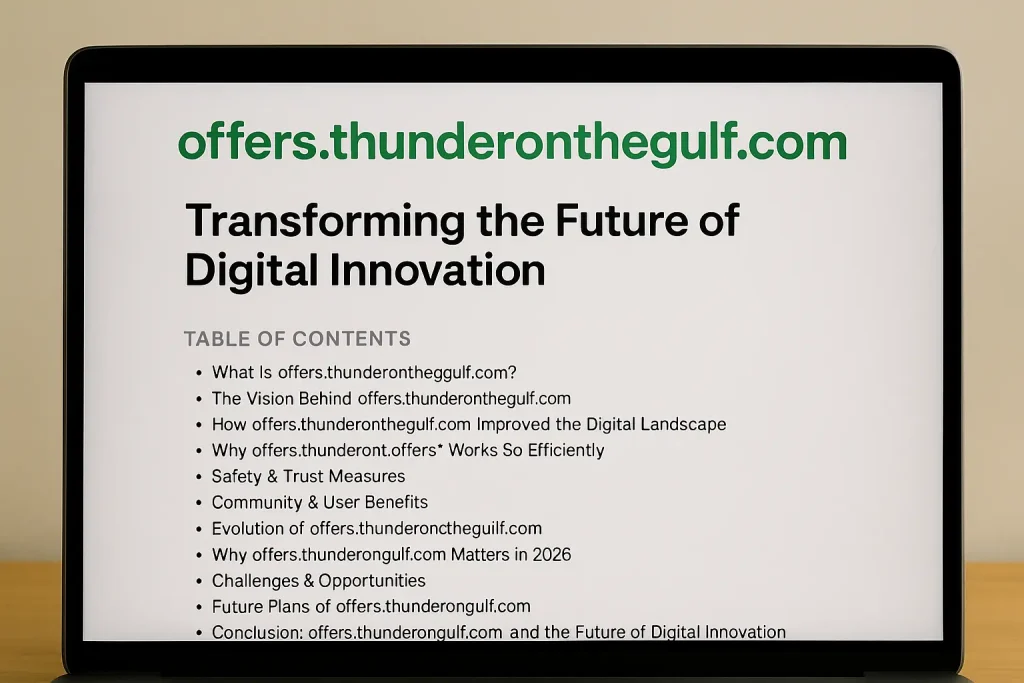 offers thunderonthegulf.com