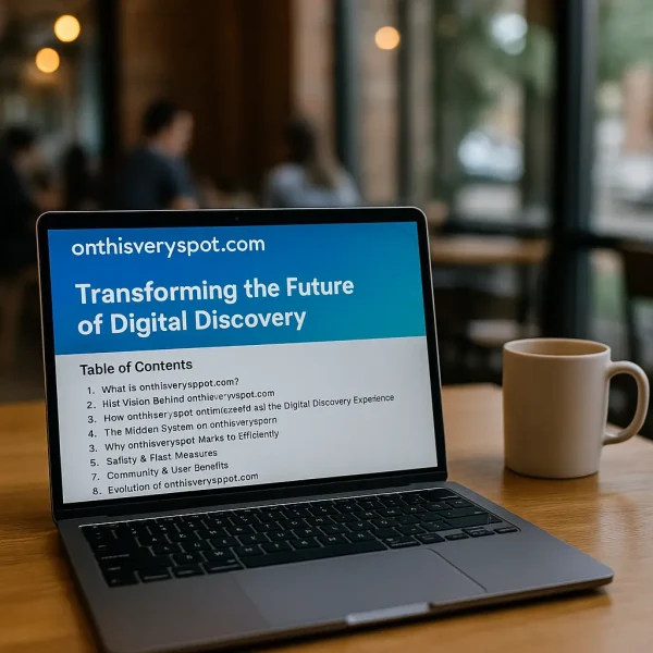 onthisveryspot.com : Transforming the Future of Digital Discovery