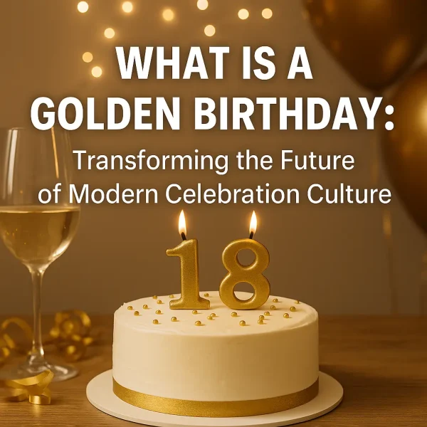 what is a golden birthday : Transforming the Future of Modern Celebration Culture