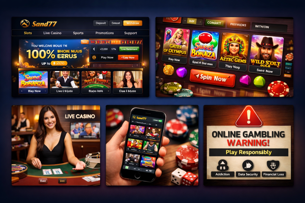 Sand77 Review 2026 – Games, Bonuses, Safety & User Guide