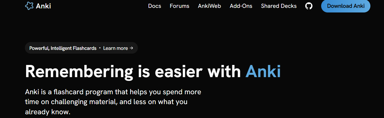 Quizlet vs Anki